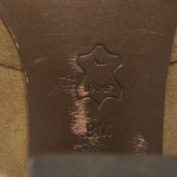 TORY BURCH Sz 9M High Heel 219313 Light Tan  Suede Ankle Booties $375 Retail EUC - Picture 4 of 13